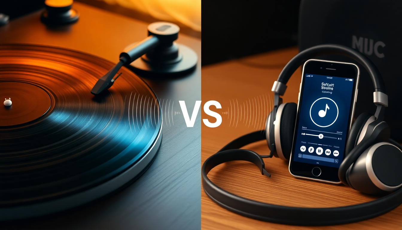 Vinyl vs. Streaming: Which Offers Better Sound Quality for Audiophiles?