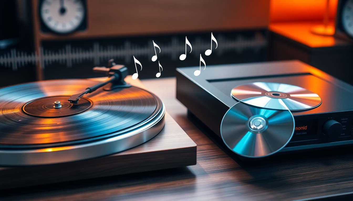 Vinyl Record vs CD: The Ultimate Sound Comparison – Vinyl.ae