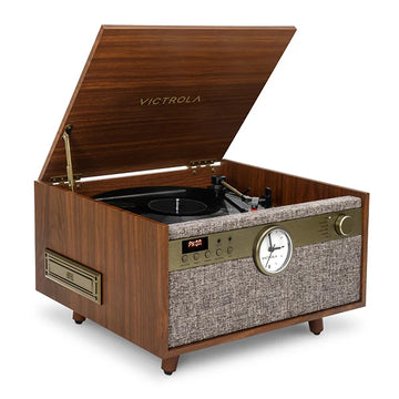 Century Signature 6-In-1 Bluetooth Turntable - Walnut | Victrola