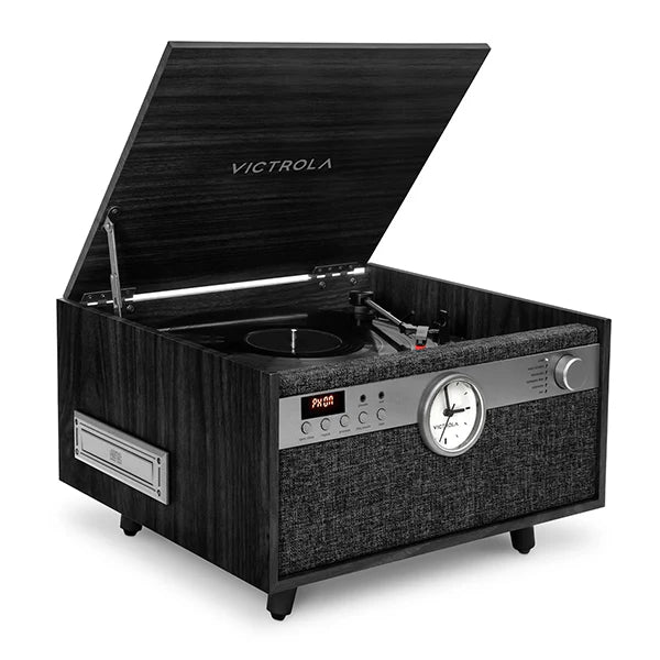 Century Signature 6-In-1 Bluetooth Turntable - Black | Victrola