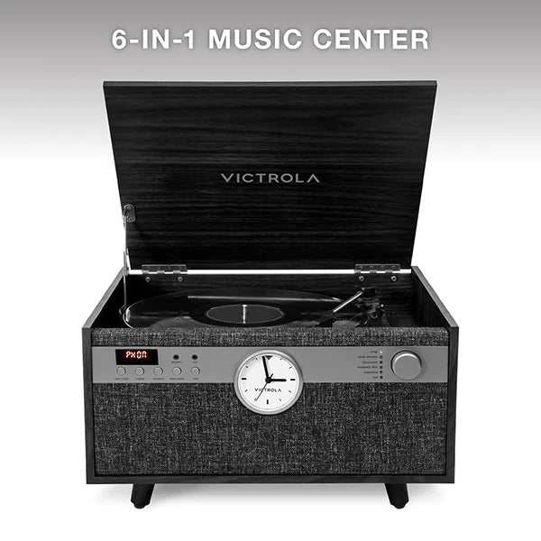 Century Signature 6-In-1 Bluetooth Turntable - Black | Victrola