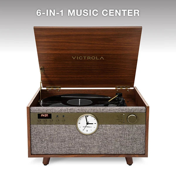 Century Signature 6-In-1 Bluetooth Turntable - Walnut | Victrola