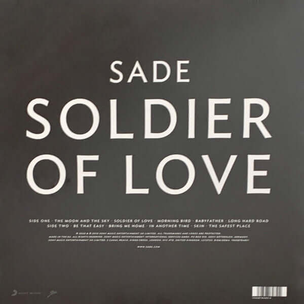 Soldier Of Love | Sade