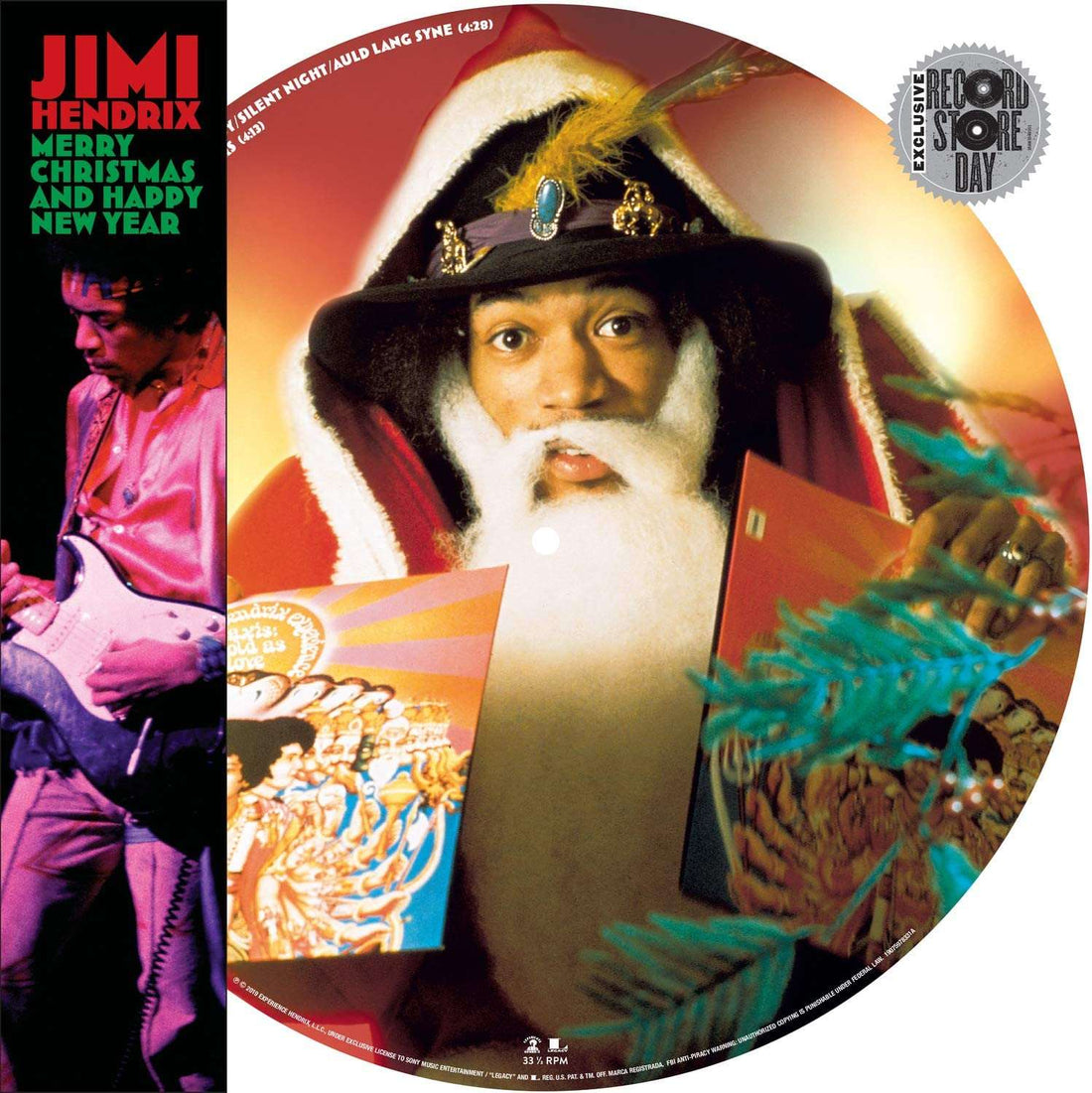 Merry Christmas And Happy New Year | Jimi Hendrix - Vinyl.ae