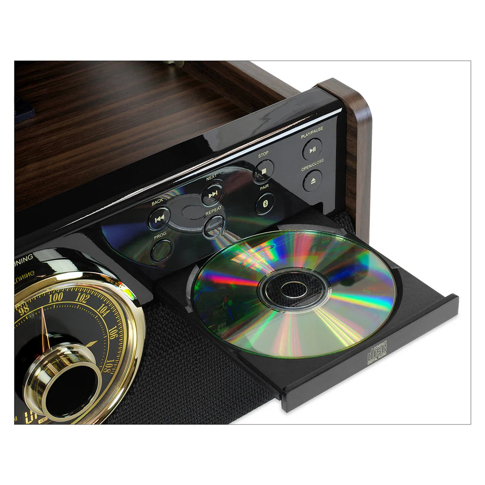 The Empire 6-in-1 Wood Record Player | Victrola