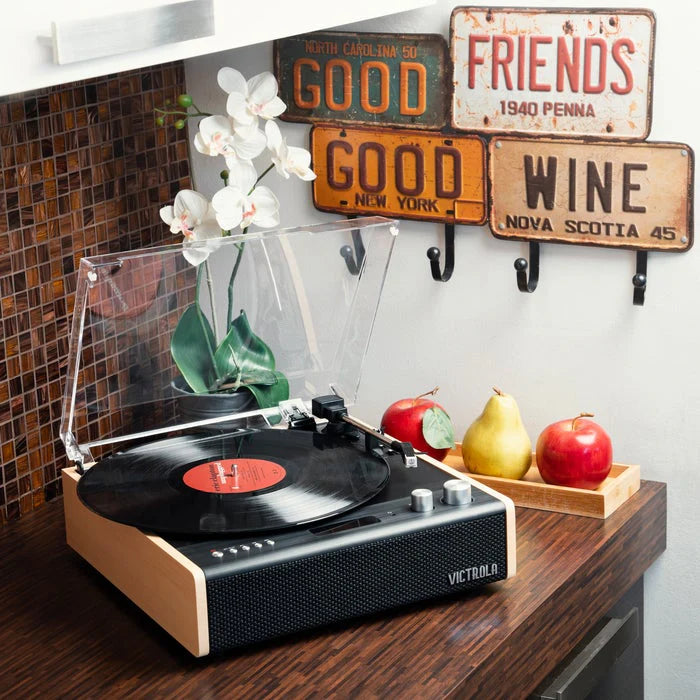 Eastwood Turntable with Built-In Speakers & Bluetooth | Victrola