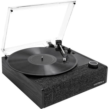 The Eastwood II Black Bluetooth Vinyl/Turntable | Victrola