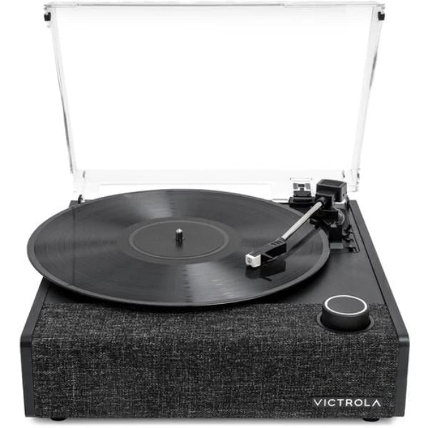 The Eastwood II Black Bluetooth Vinyl/Turntable | Victrola