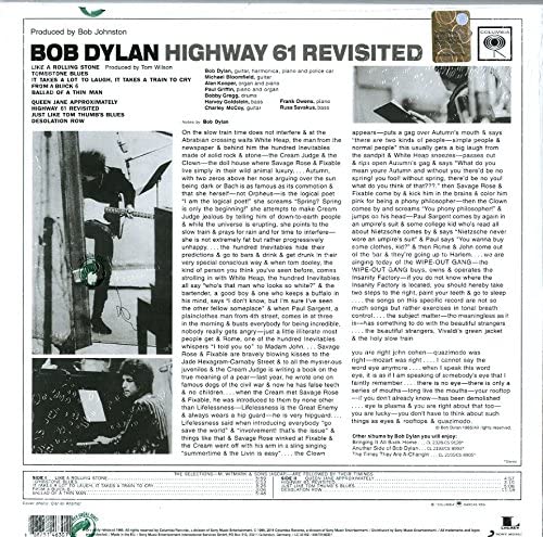 Highway 61 Revisited | Bob Dylan - Vinyl.ae